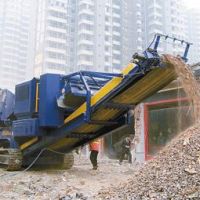 移動式破碎機處理建筑垃圾需企業(yè)共同合作,形成完整產(chǎn)業(yè)鏈